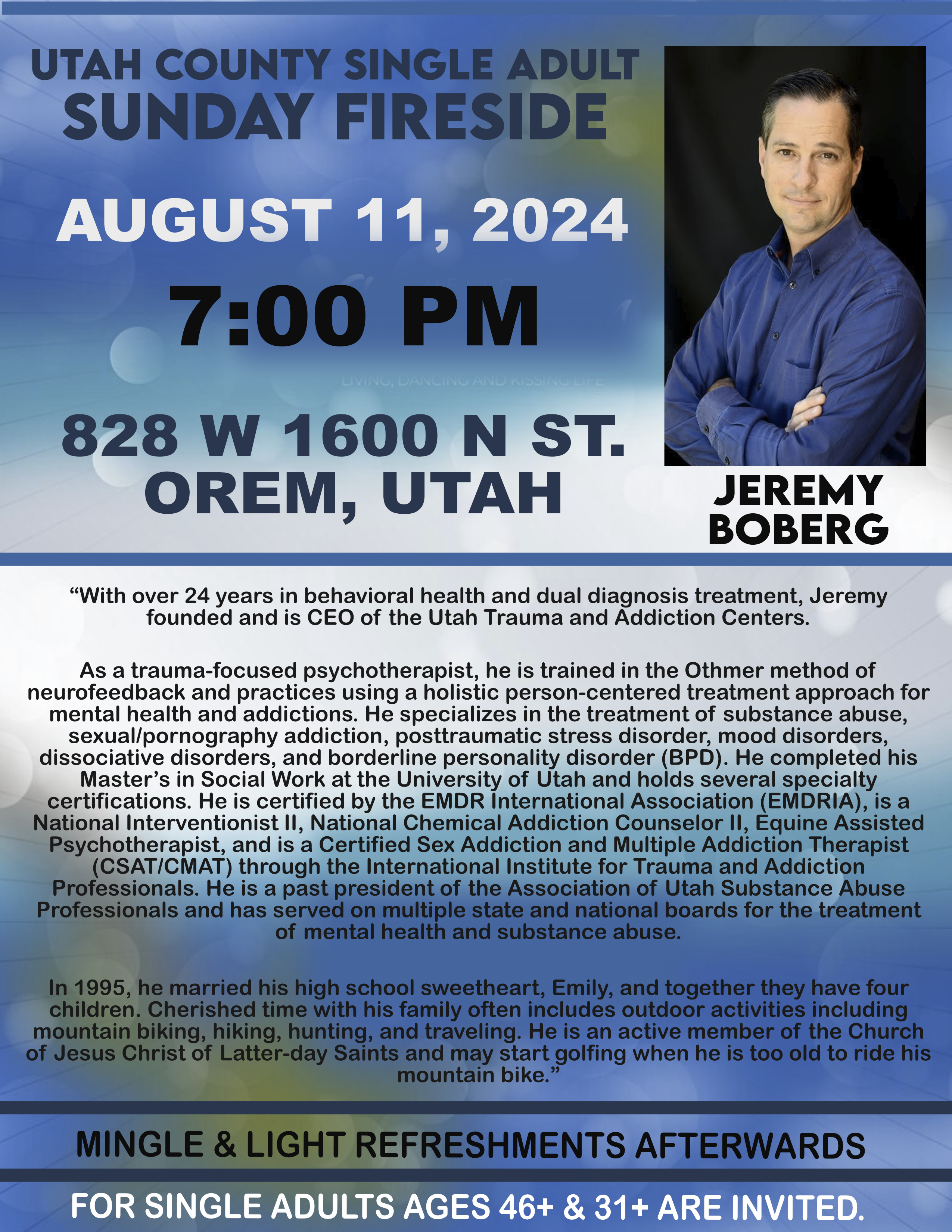 upcoming fireside on Aug 11, 2024 with Jeremy Boberg